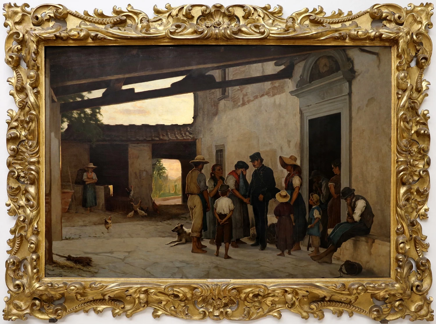 Il richiamo del contingente, 1869 - sede storica della Cassa di Risparmio di Firenze